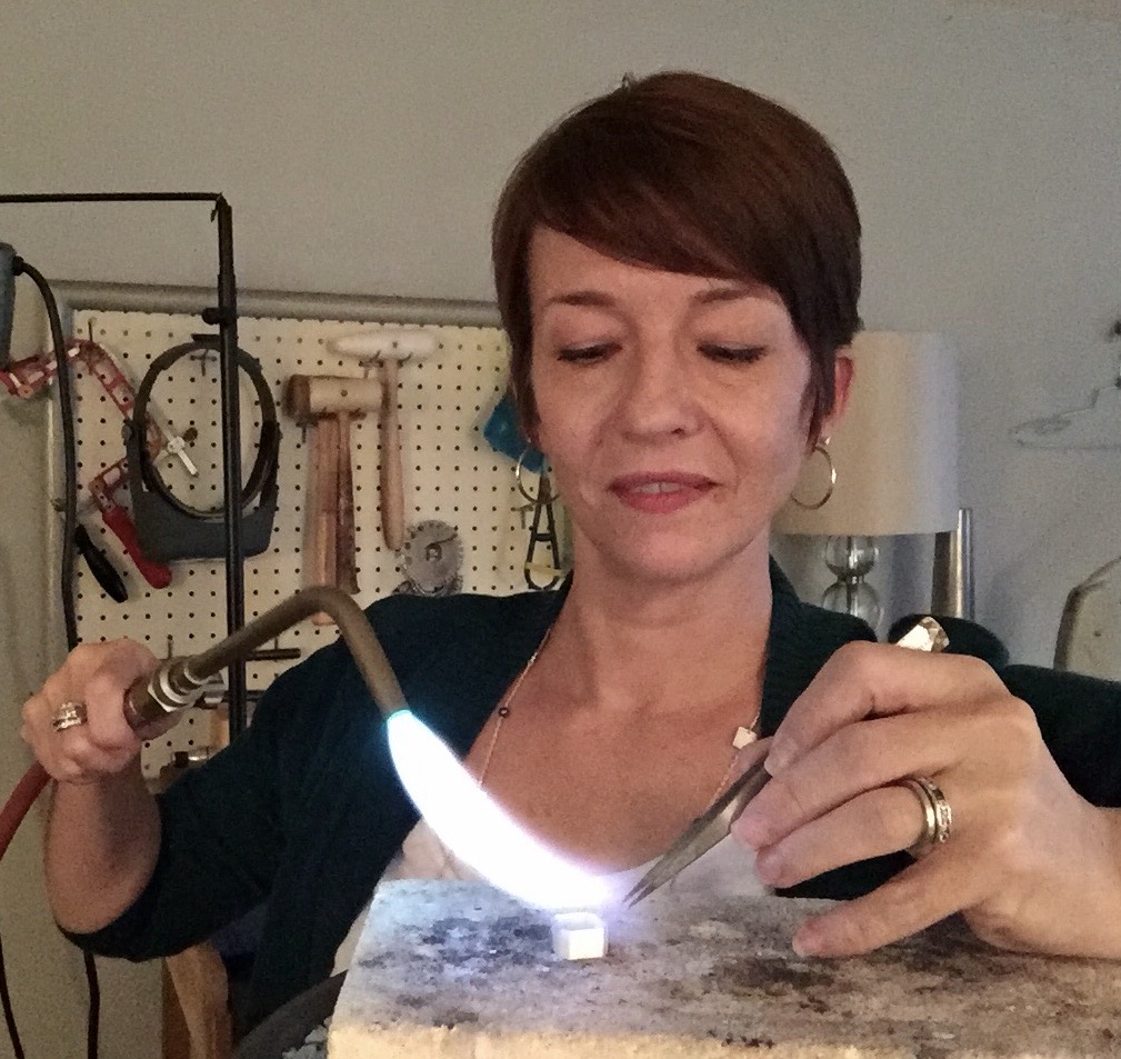 Portrait of Martha Ferguson in studio